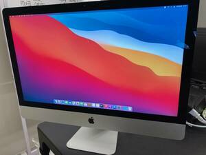 【実用中古品】 iMac (Retina 5K, 27-inch, Late 2014)　本体＋電源ケーブル