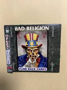 送料無料 バッド レリジョン「PUNK ROCK SONGS」国内盤 デジパック仕様