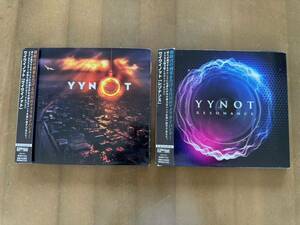 RUSHの遺伝子を継承◆YYNOT ワイワイノット 1st+2nd 国内盤2枚セット/デジパック仕様◆送込良品