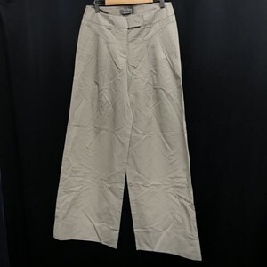 ポルトガル製☆スポーツマックス/SPORTMAX/Max Mara☆リネン混/ワイドパンツ【レディース36/股下83cm/ベージュ系】Pants/Trouser◇zBH561-b