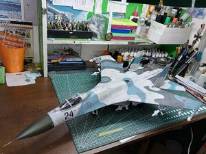 1/32 ロシア空軍 Su-27 フランクE 組立塗装済完成品