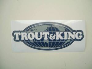 激安!!★TROUT&KING★トラウトアンドキング★ステッカー