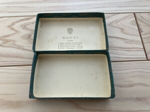 GUCCI グッチ ROMA 空き箱 BOX 古い 昭和 イタリア アンティーク オールドグッチ