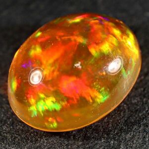 高品質&遊色抜群!!2.615ct 天然ファイアオパール メキシコ産＜裸石 ルース ファイヤーオパール fire opal 宝石 jewelry ジュエリー＞