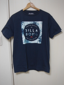 BILLABONG ビラボン AH011202TRI① メンズ Sサイズ 半袖Tシャツ ロゴプリントティー LogoTee サーフブランド ネイビー色 新品 送料無料