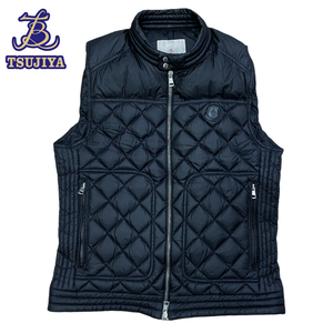 MONCLER モンクレール　ダウンベスト　ブラック　ROD　GILET　＃2　中古A【辻屋質店A2652】