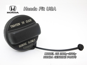 フィットGE【HONDA】ホンダFIT純正USフューエルキャップAssy/USDM北米仕様ガソリンキャップ海外Fuel.Cap英文字入りガスキャップ給油口USA