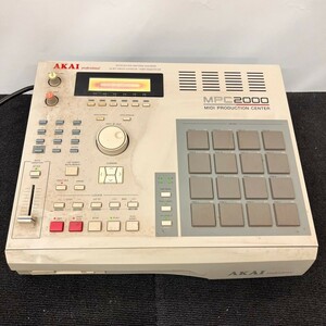 R501-O47-241 AKAI アカイ MPC2000 サンプラー 音響機器 オーディオ機器 通電OK ⑩