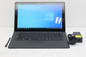 【JUNK】 1円スタート NEC PC-VKT12SGG3 Windows 10 Pro 64bit OS起動確認のみ タブレットPC ACアダプタ スタイラスペン付属【tkj-02593】