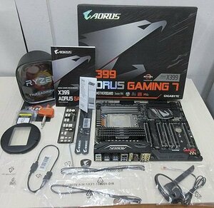 GIGABYTE GA-X399 AORUS Gaming 7 AMD X399 Gaming マザーボード+AMD Ryzen Threadripper 1950X