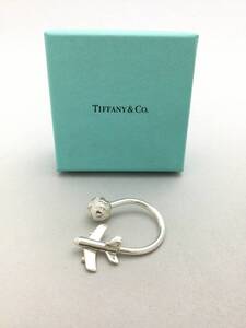 TIFFANY&Co.　ティファニー　飛行機　キーリング　シルバー　アクセサリー　925【B967760】