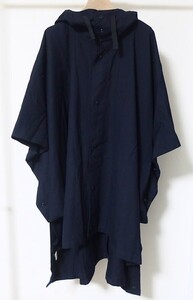 Engineered Garments エンジニアードガーメンツ Poncho Uniform Serge ユニフォームサージ ポンチョ コート 紺