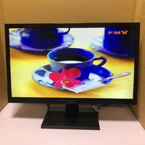 中古美品プリンストン PTFBKF-24W（フルHD 23.6型LED液晶）ブラック パソコン用ディスプレイ動作済みSHY333