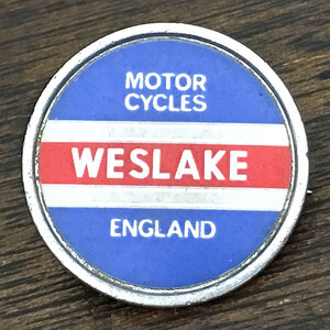 ウェズレーク モーターサイクル ピンバッジ WESLAKE MOTORCYCLES Pin イングランド バイク 英国 England