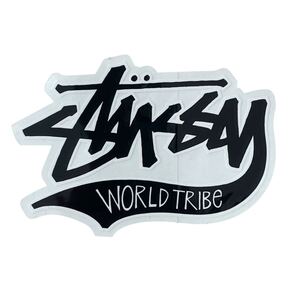 80s 90s STUSSY ビンテージ ステッカー グッドイナフ 藤原ヒロシ アンダーカバー　OLD 黒タグ シール デカール 防水 車 ワールドツアー