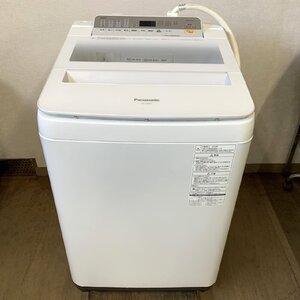 伊勢崎店【直接引取or家財便】【現状品】gi12-73 Panasonic パナソニック 全自動洗濯機 NA-FA80H5 洗濯8㎏※通電確認済