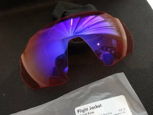 処分価格！オークリー Flight Jacket　フライトジャケット用 カスタム （偏光）レンズ COBALT ROSE(TRAIL)　POLARIZED