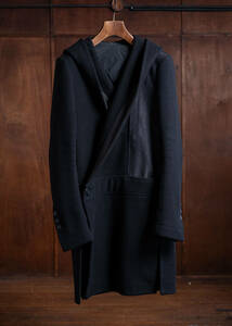 Rick Owens リックオウエンス 15AW Hooded Coat モッズコート 46 中古