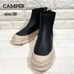 CAMPER カンペール PIX ピクス サイドゴアブーツ ブラック 38