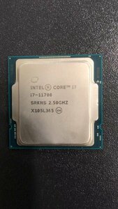 CPU インテル Intel Core I7-11700 プロセッサー 中古 動作未確認 ジャンク品 - A507