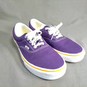 ▲　12/17　282548　VANS　バンズ　スニーカー　パープル　紫　27.5cm　シューズ