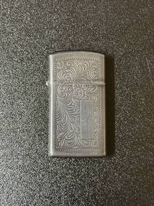 Zippo　ジッポー　ライター　1996年製　ベネチアン　シルバー　喫煙グッズ　⑧