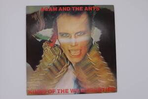 LPレコード　アダム&ジ・アンツ　「アダムの王国」　Adams and the Ants Kings of the Wild Frontier 