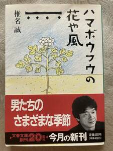 【古本】　椎名誠 (著)　ハマボウフウの花や風 (文春文庫 し 9-5)