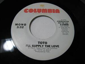 【7”】●白プロモ MONO/MONO● TOTO / I