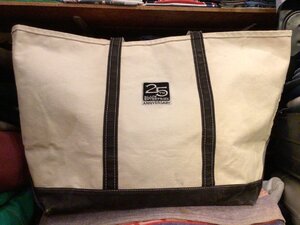 80’S L.L.BEAN TOTE BAG エルエル ビーン トート バッグ アウトドア ビンテージ ブラック エンタープライズ マガジン