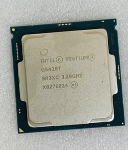 CPU インテル Intel Pentium Gold G5420T 3.30GHz SR3XC LGA1151 プロセッサー 第8世代 第9世代 マザーボードで動作確認済み