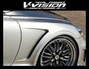 V-VISION☆LEXUS レクサス SC430☆フロントフェンダー エアロ／ダクト入り (1cm ワイド仕様)