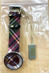 □8 Vivienne Westwood ヴィヴィアン ウエストウッド VIV・12A TARTAN Lウォッチ [ VV020BR ] 〇店頭展示品 