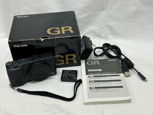 GIU41424 中古品 RICOH リコー GR コンパクトデジタルカメラ DC3.8V 1.9W バッテリー 充電器 説明書あり 動作品