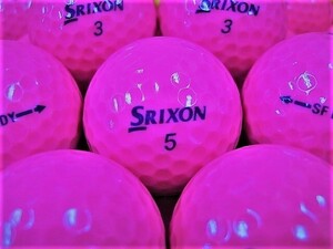 ●厳選美品●スリクソン ソフトフィール レディ SRIXON【SF-LADY】ピンク 50個 ロストボール●