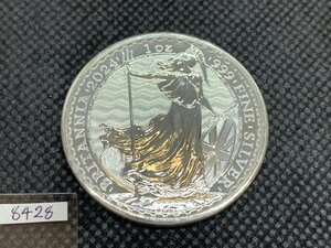 31.1グラム 2024年 (新品) イギリス「ブリタニア」純銀 1オンス 銀貨 (チャールズ3世)