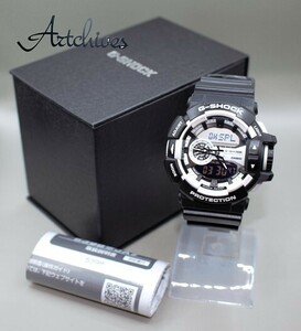 ☆時計☆CASIO (カシオ)☆GA-400-1AJF☆G-SHOCK BK文字盤 メンズ クォーツ 腕時計☆稼動品☆『VRW-348』