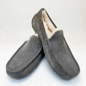 新品 UGG アグ メンズ スリッポン ASCOT グレー 28.0cm