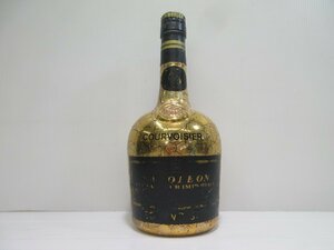 クルボアジェ ナポレオン クールインペリアル ゴールドボトル COURVOISIER COUR IMPERIAL 700ml/1215g コニャック 未開栓 古酒/B37241