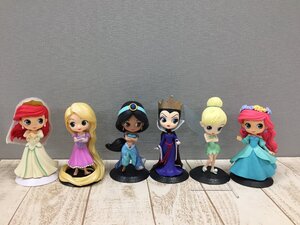 ◇ディズニー プリンセスグッズ 6点 フィギュア ラプンツェル アリエル ティンカーベルほか 1L64 【80】