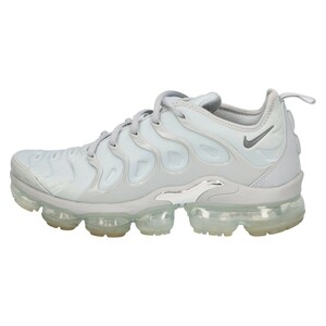 NIKE ナイキ AIR VAPORMAX PLUS エア ヴェイパー マックス プラス ローカットスニーカー US8/26cm 924453-005 グレー