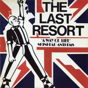 ＊中古CD THE LAST RESORT/SKINHEAD ANTHEMS+4 1982年作品1st+ボーナストラック収録 英国Oi!パンクロック WARRIORS COCKNEY REJECTS BLITZ