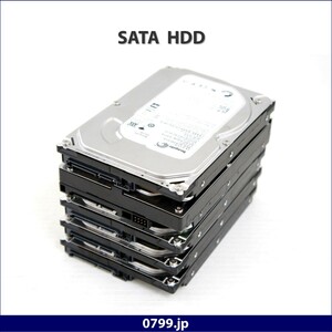 ＜在庫処分大特価＞ 中古 SATA HDD 1000GB(3.5インチ) 5個セット メーカー不問 フォーマット済