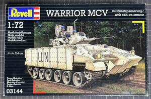 【新品・未組立・箱イタミ】「ウォーリア装甲戦闘車 追加装甲装備型」(Warrior MCV with add-on armor)　Revell　1/72スケール