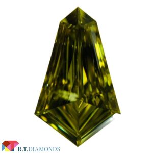 FANCY DARK BROWN GREENISH YELLOW 1.59ct/X/RT2864/GIA