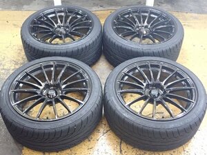 ＷｅｄｓＳｐｏｒｔウェッズスポーツ ＳＡ－１５Ｒ/18インチ 良品！　8.5J+35 9.5J+38 PCD114.3 5H タイヤREVSPEC RS-02 245/275