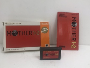 ゲームボーイアドバンス MOTHER 1+2 ソフトGBA 任天堂　マザー 241018SK750115