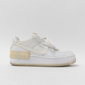 【1円スタート】 NIKE ナイキ CI0919-100 AIR FORCE1 SHADOW エア フォース1 シャドウ ホワイト レディス スニーカー US6 23cm