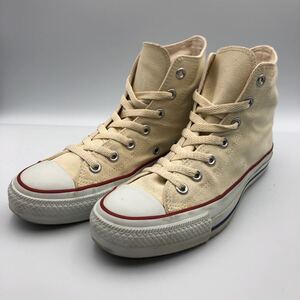 K479 CONVERSE コンバース オールスター ハイカットスニーカー US5.5 24.5cm ホワイト キャンバス