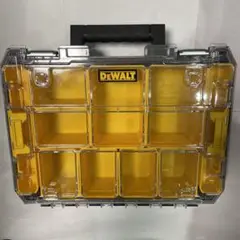 DEWALT 収納ボックス 未使用保管品　透明/黄色　デウォルト